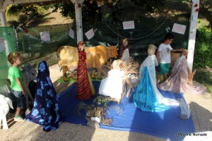 Crèche géante au Carbet