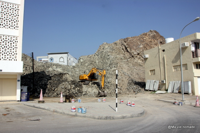 travaux à Mutrah
